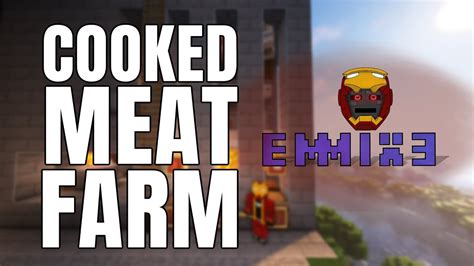 COOKED MEAT FARM - Minecraft 1.19.2 - YouTube