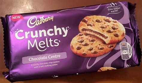 FOODSTUFF FINDS: Cadbury Crunchy Melts - Chocolate Centre Biscuits ...