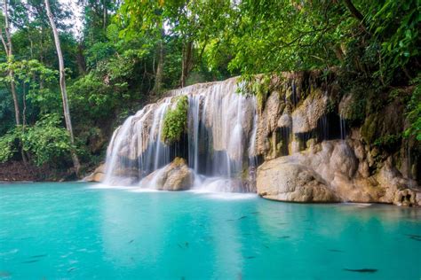 Erawan National Park Thailand Map