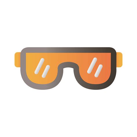 safety goggles in gradient style 1842107 Vector Art at Vecteezy