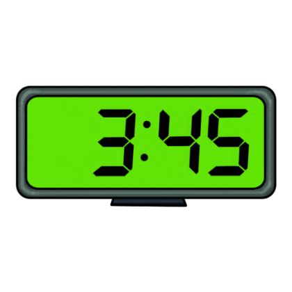 Blank Digital Clock - ClipArt Best