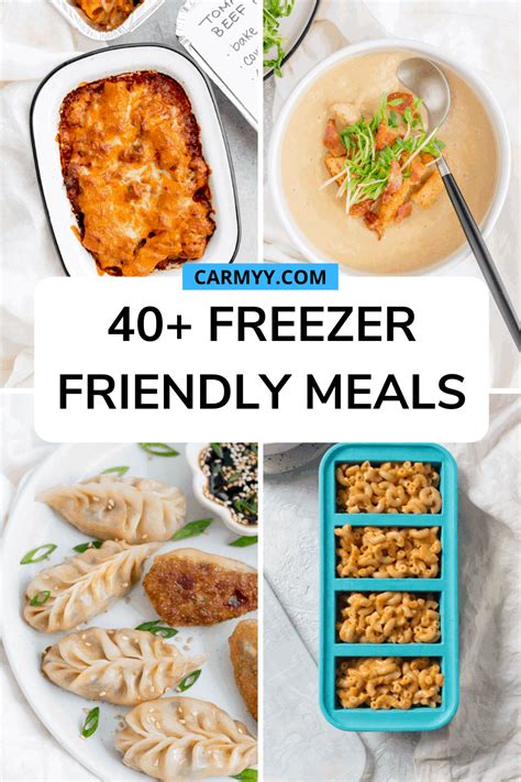 Easy Freezer Meals To Make Ahead of Time