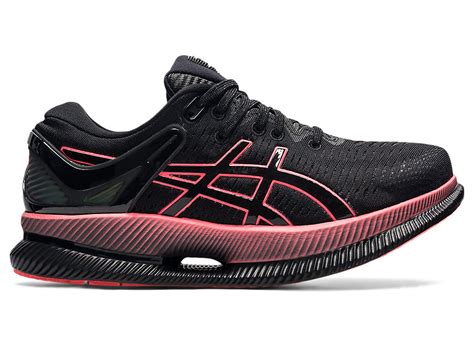 METARIDE | Women | Black/Blazing Coral | Women's Running Shoes | ASICS ...