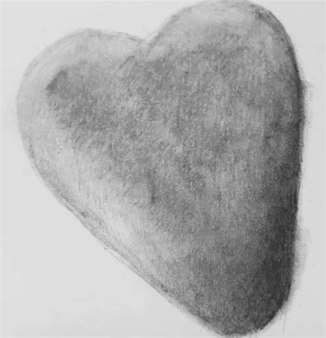 Simple Pencil Drawings Of Hearts