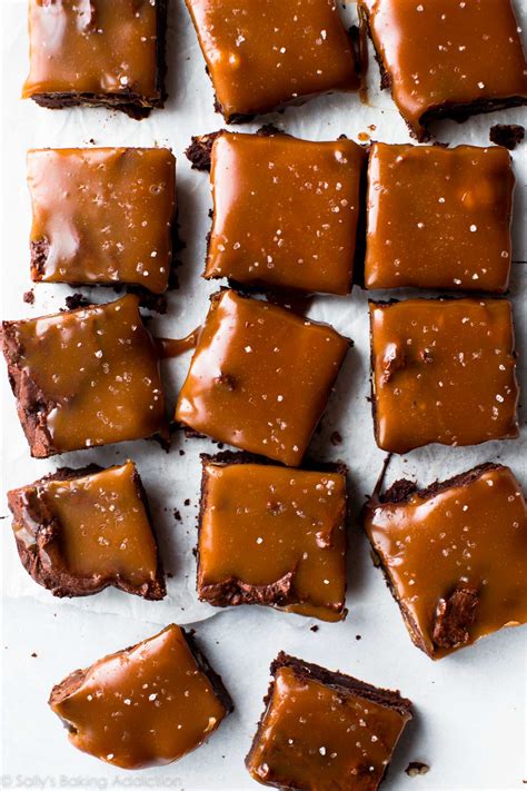 Salted Caramel Turtle Brownies - Sallys Baking Addiction