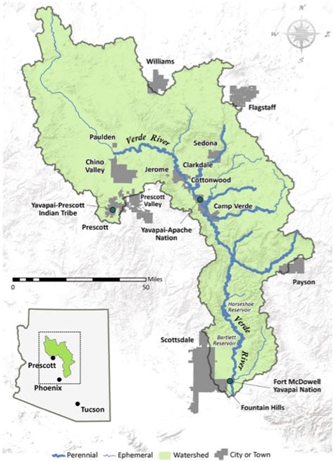 Watershed Map - Friends of the Verde River