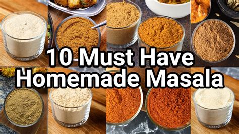 10 Must Have Homemade Spice Masala For Any Indian Recipe | Simple ...