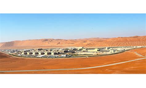 The village at Saudi Aramco’s Shaybah oil field in the Empty Quarter is ...