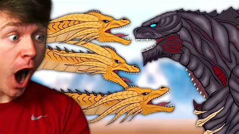 LEGENDARY SHIN GODZILLA EARTH vs KING GHIDORAH the FIGHT! (Reaction ...