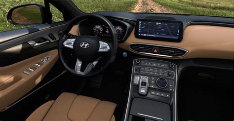 2021 Hyundai Santa Fe Available Interior and Exterior Color Options