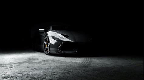 Black Lamborghini Aventador Wallpaper