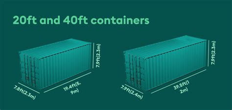 Shipping Container Dimensions: 20ft Vs 40ft Size Comparison, 47% OFF