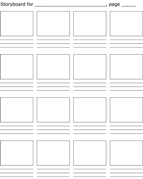 De 25+ bedste idéer inden for Storyboard template på Pinterest ...