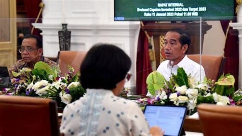 Presiden Jokowi Targetkan Investasi Tahun 2023 Capai Rp1.400 Triliun