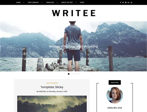 Template Blog Wordpress – analisis