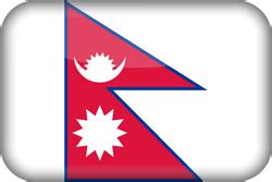 Nepal flag emoji - Country flags