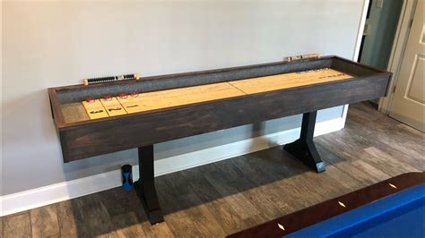 Diy Shuffleboard Table Reddit : 16 | Shuffleboard table, Diy pool table ...