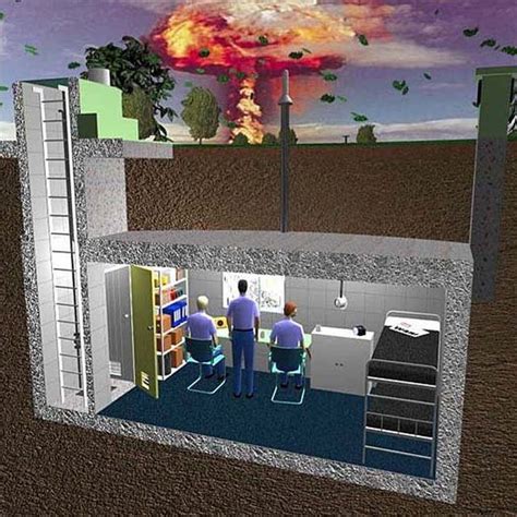 build and underground bunker | Underground bunker, Underground shelter ...