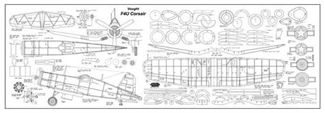 Vought F4U Corsair Plans Free Download - AeroFred.com - Download and ...