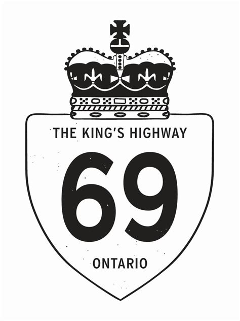 Highway 69 Sign Poster – 18 James Street