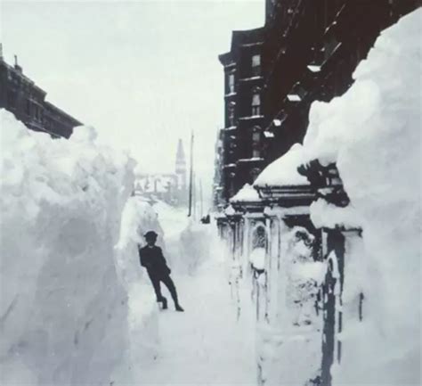 Check Out These Pics Of The Blizzard Of 1888