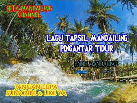 Kumpulan Lagu Tapsel Mandailing Pengantar Tidur│Lagu Tapsel Populer ...