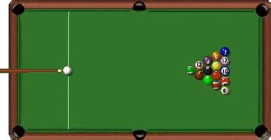 Play Pool 8-ball online. Internet Billiard games