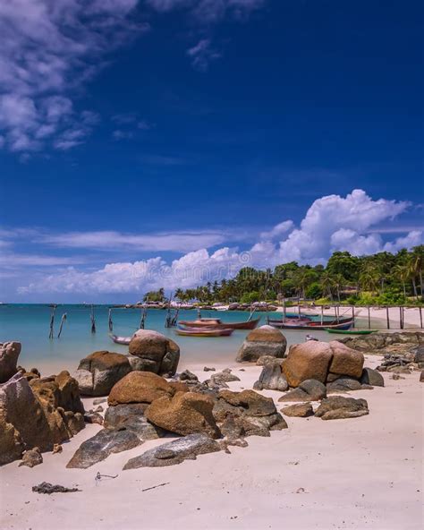 Panorama Beach and Rock Formation Photos at Berhala Island Kepulauan ...