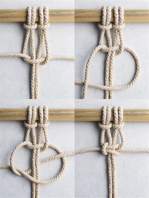 17 Basic Macrame Knots: Step-by-Step Instructions - Sarah Maker