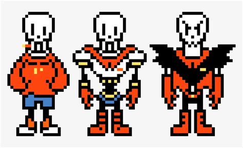 Undertale - Papyrus Undertale Sprite Transparent PNG - 770x420 - Free ...