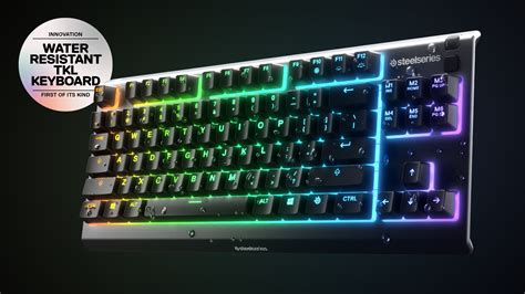 SteelSeries predstavio novu vodootpornu tastaturu - Apex 3 TKL - RUR ...