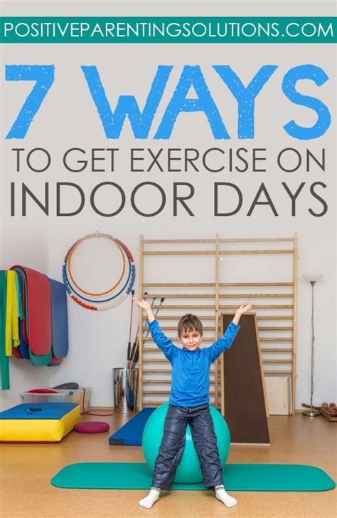 7 Fun Ways to Get Exercise on Indoor Days | Exercise for kids, Kids ...