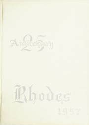 Rhodes High School - Aries Yearbook (Cleveland, OH), Class of 1957, Cover