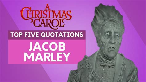 Jacob Marley - Top Five Quotations | 'A Christmas Carol' - YouTube