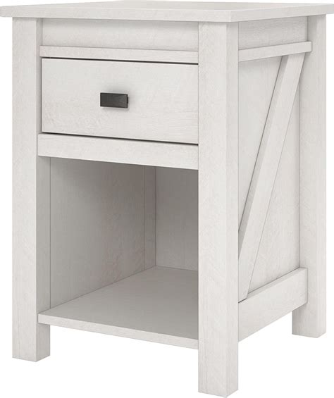 Best White Rustic Nightstand For Bedroom - Home Easy