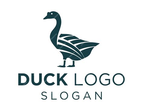 Premium Vector | Duck logo design