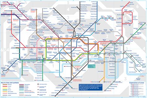 Map of London Underground, Tube Pictures: London Subway Map Pictures