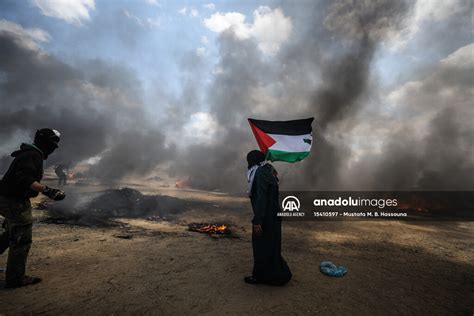 Protest at Gaza-Israel border | Anadolu Images