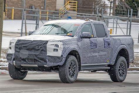 2023 Ford Ranger Raptor Spy Video Reveals Just Enough Towing Capacity ...