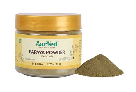 Papaya Leaf Powder – AarVed