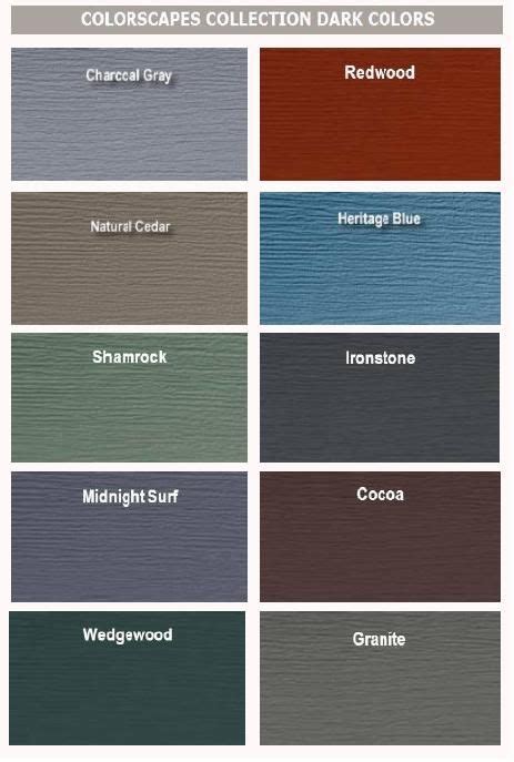 Dark Green Vinyl Siding Colors | Vinyl siding colors, Vinyl siding ...