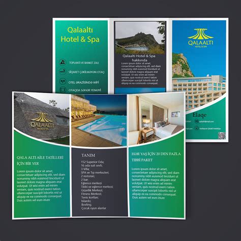 Qalaalti hotel brochure graphic design concept (1) | Images :: Behance