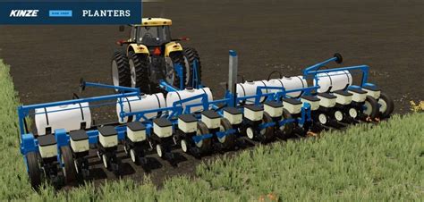 Kinze 3600 16 and 16/31 Row Planters v1.0 - FS25 / FS22 Mod