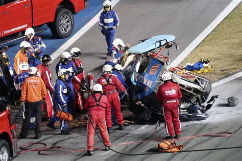 Hair-raising pictures of fiery crash at Daytona 500- The Etimes ...