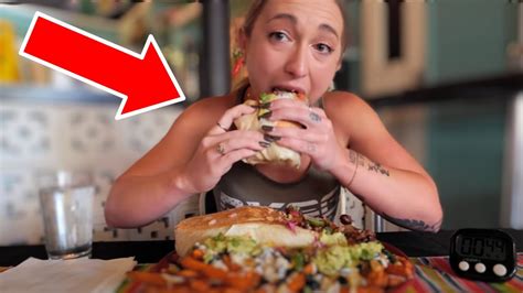 Epic Food Challenge: Katina Eats Kilos Devours 2kg Burrito and more ...