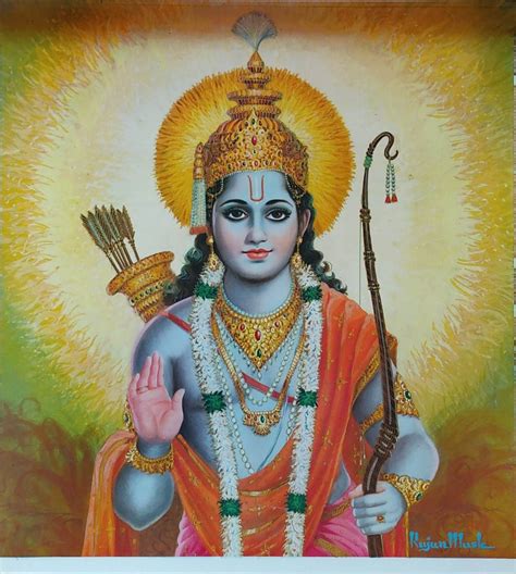 Sri Ram - Thevar Art Gallery | Shree ram images, God illustrations ...