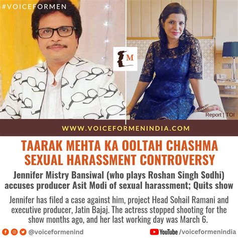 Voice For Men India on Twitter: "Taarak Mehta Ka Ooltah Chashma sexual ...