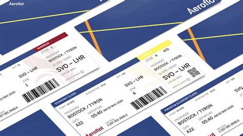 Aeroflot Rebrand Project on Behance