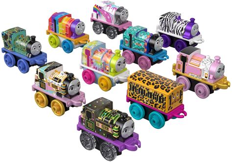 Buy Thomas & Friends MINIS Toy Trains 10-Pack of female characters with ...