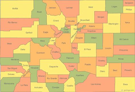 colorado counties map